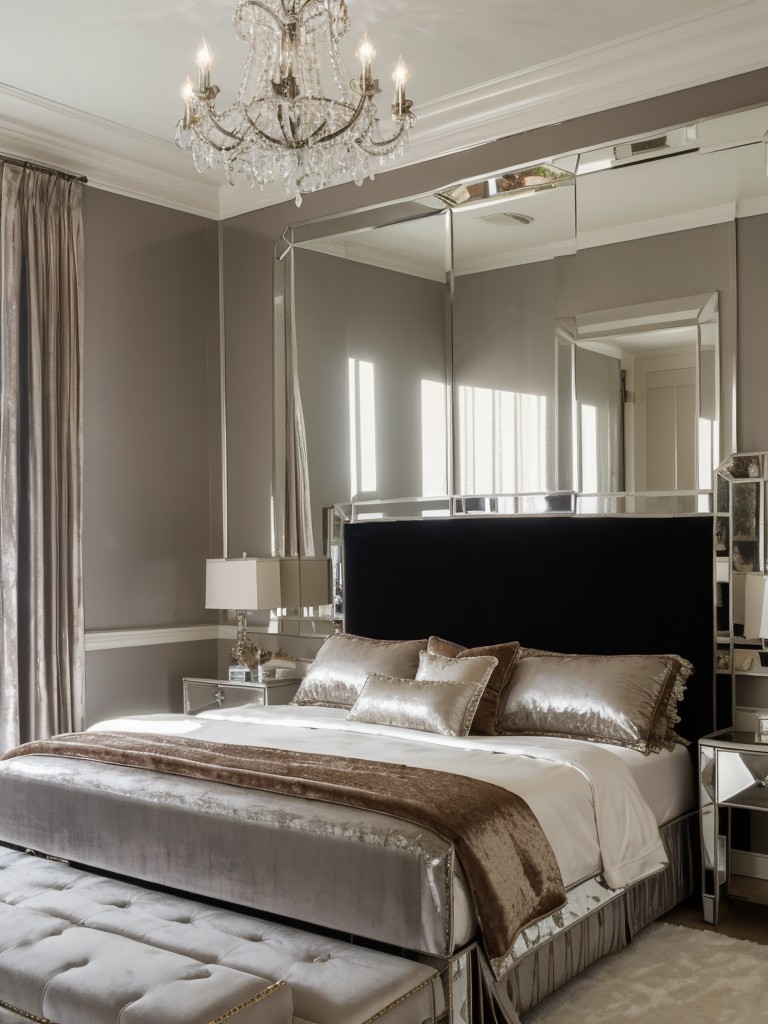 Get Hollywood Glamor at Home! Create a Luxe Mediterranean Bedroom.