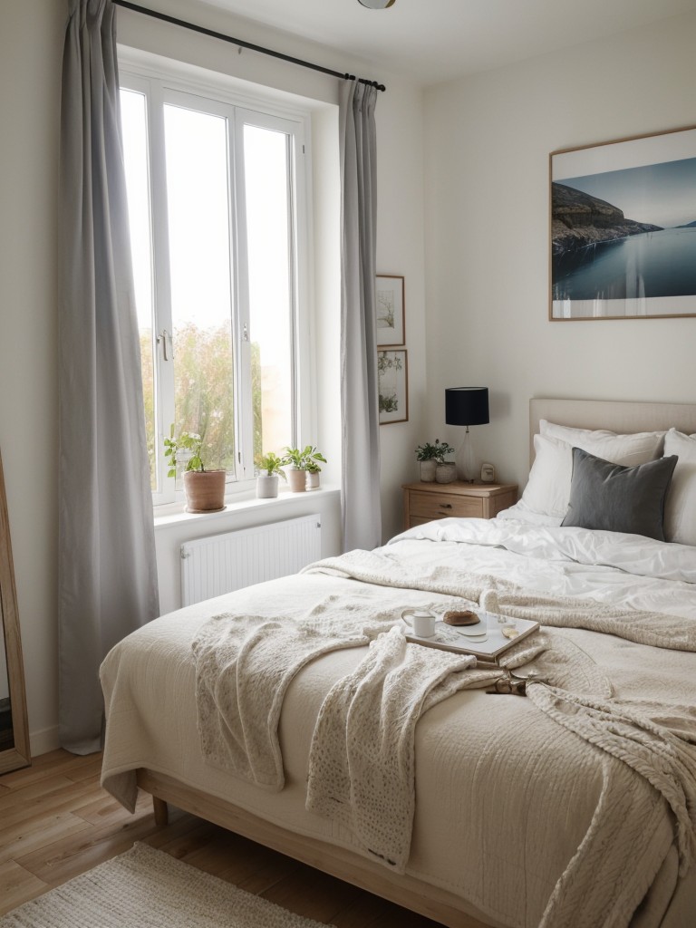 Create a Cozy Scandinavian Retreat in Your Apartment Bedroom.