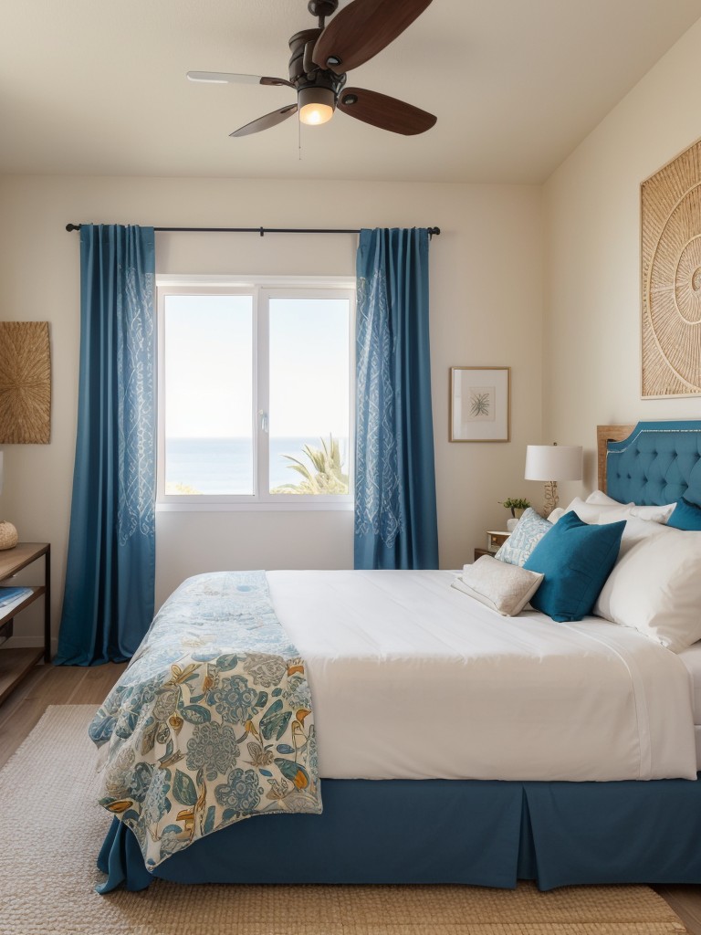 Get a Taste of the Mediterranean in Your Bedroom with Playful Patterns!