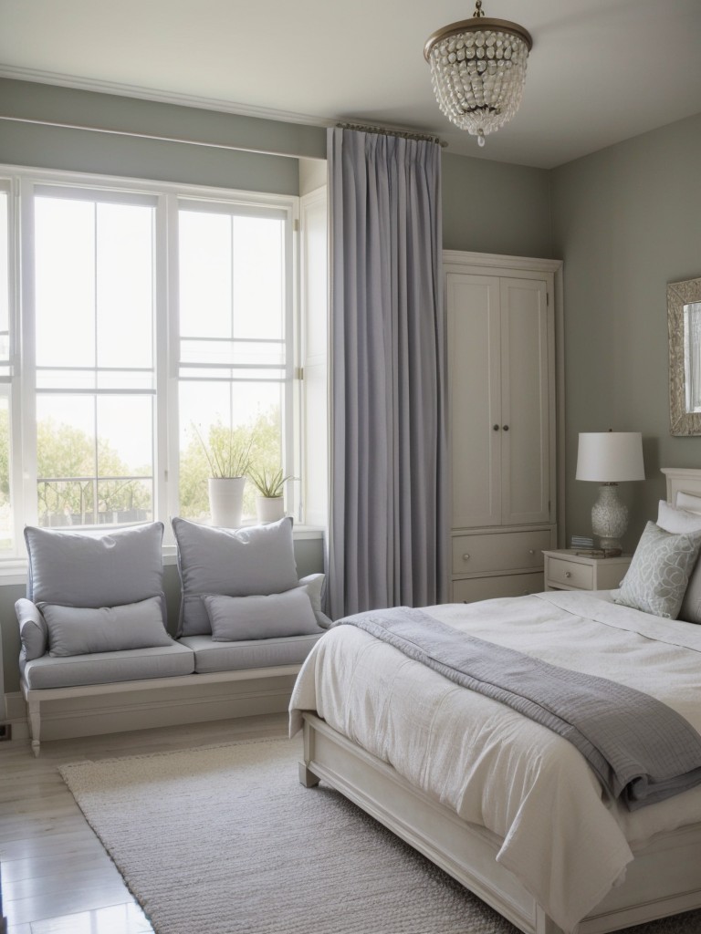 Serene Mediterranean Bedroom: Transform Your Space with Soft Colors!