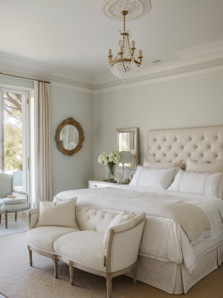 Parisian Retreat: Elegant Mediterranean Bedroom Ideas