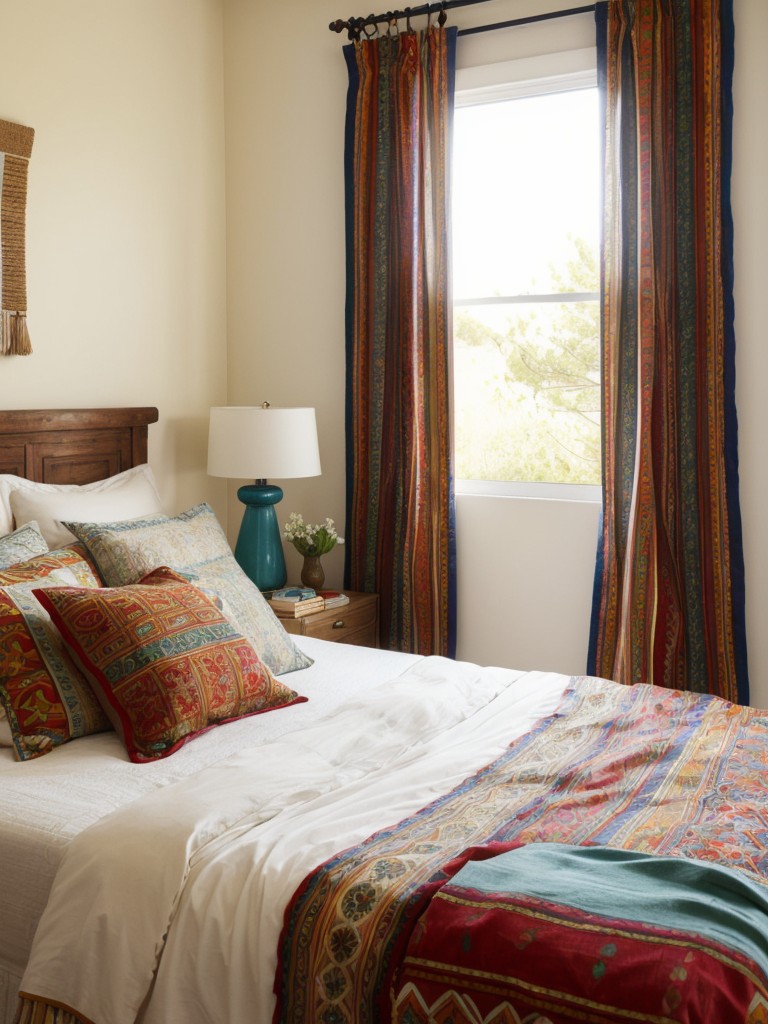 Global Bedroom Vibes: Infuse Ethnic Textiles & Colors for a Mediterranean Escape!