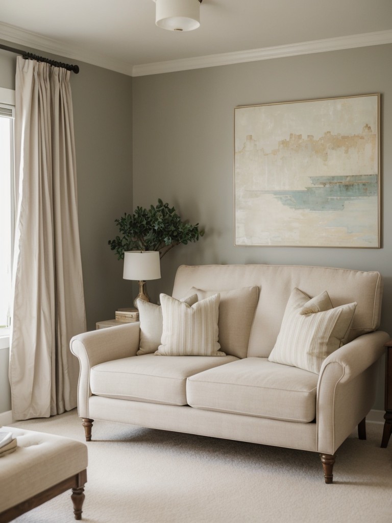 Cozy Bedroom Sitting Area: Mediterranean-Inspired Bliss!