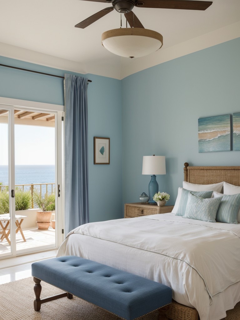 Coastal Oasis: Mediterranean-Inspired Bedroom Makeover!