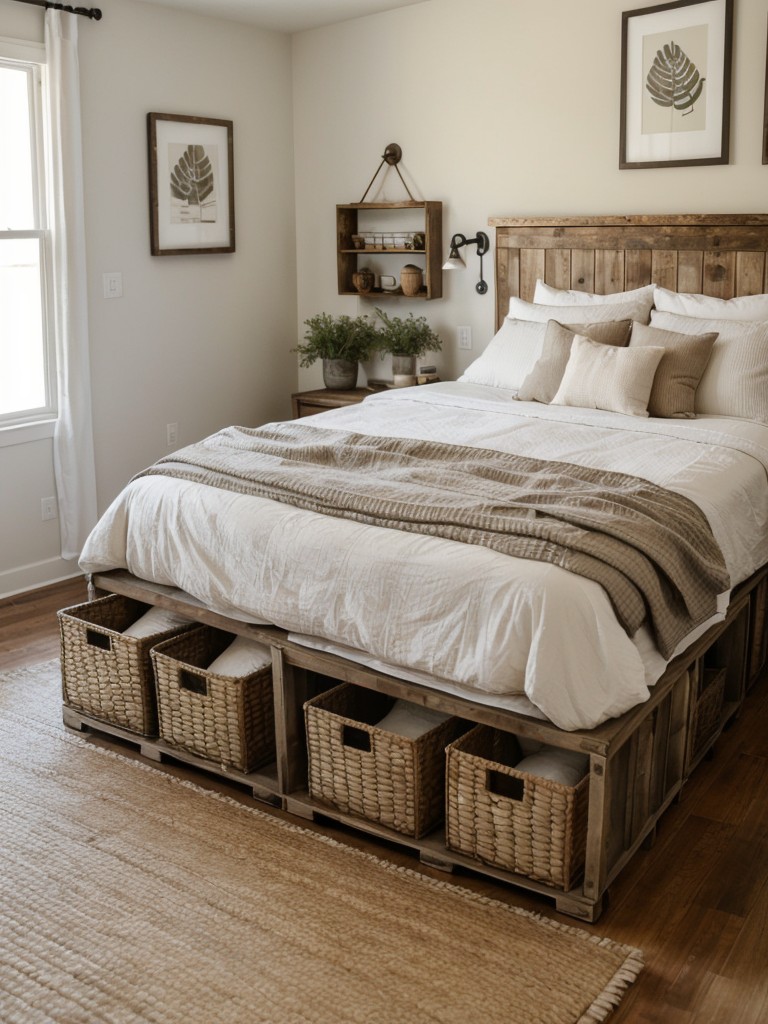 Rustic Storage Ideas for a Farmhouse Bedroom