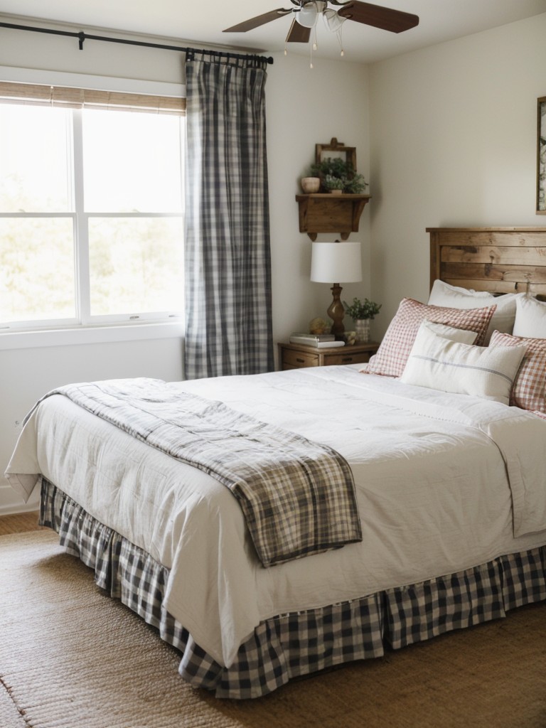 Cozy Mix & Match Farmhouse Bedroom Ideas