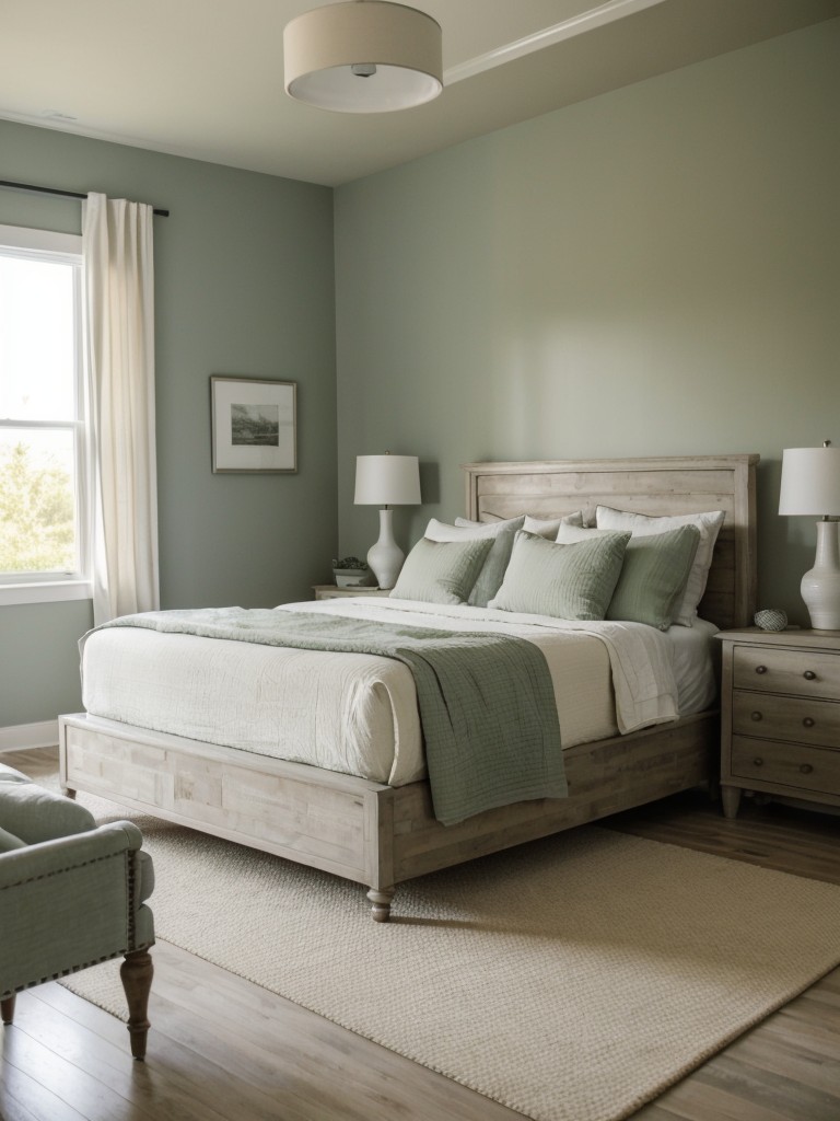 Serene Farmhouse Bedrooms: Neutral Colors & Calming Vibes