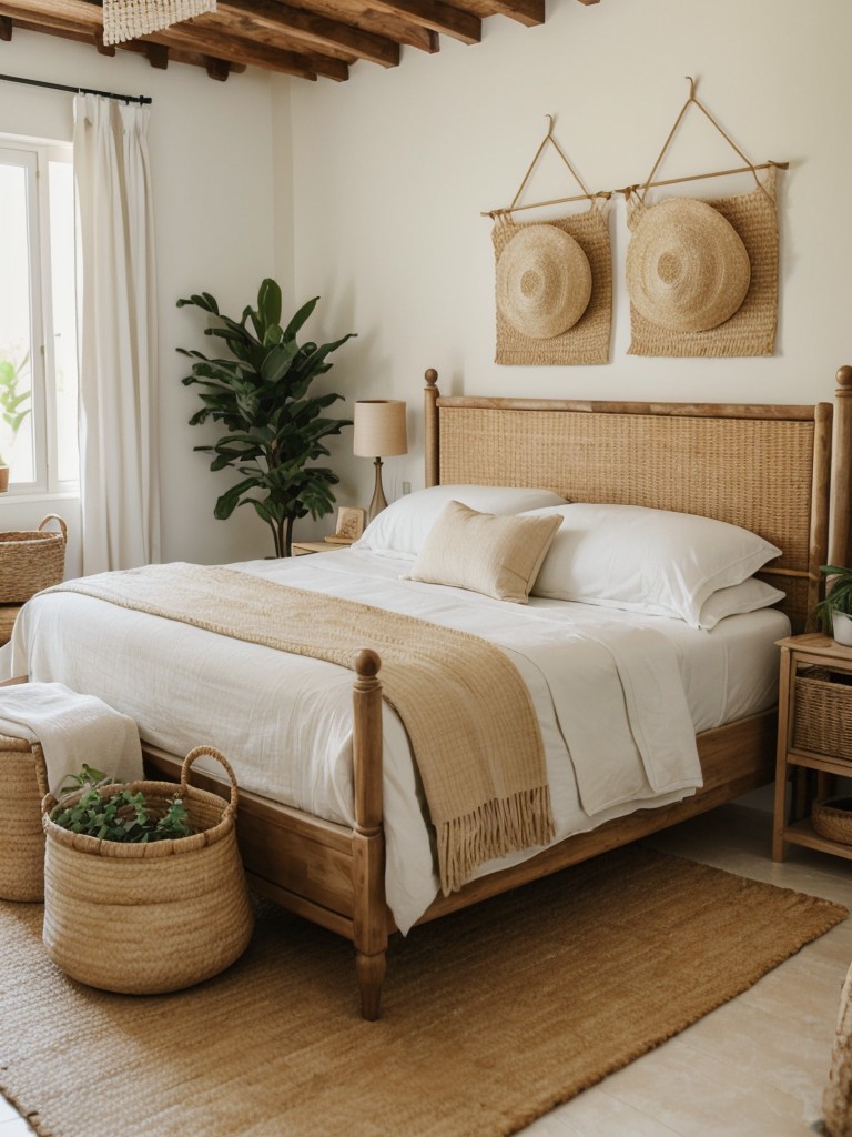 Mediterranean Bedroom Vibes: Create a Relaxing Retreat with Natural Decor!