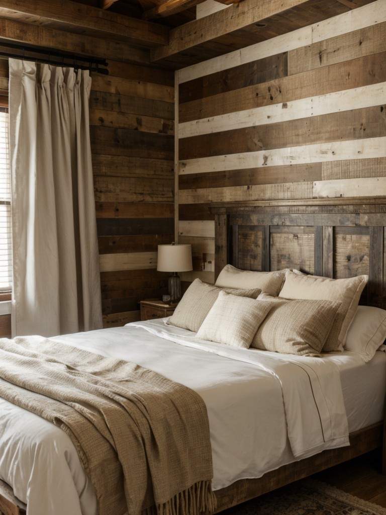 Rustic Chic: Transform Your Bedroom with Reclaimed Wood Headboards