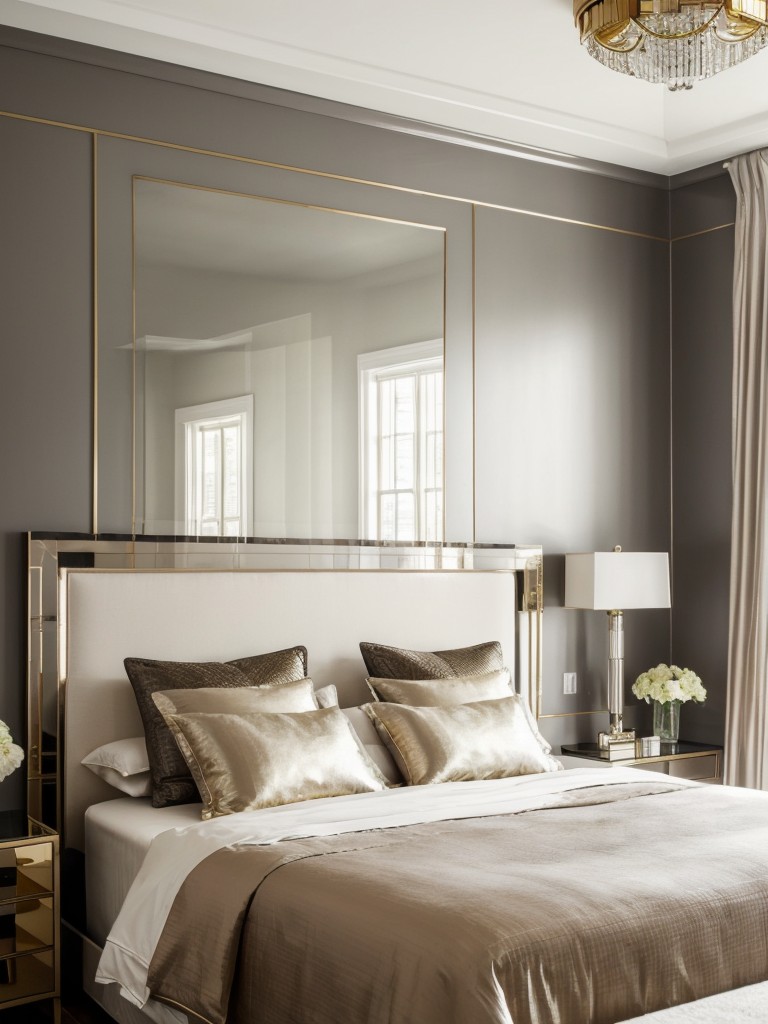 Sleek Metallic Headboards: The Ultimate Art Deco Bedroom Upgrade