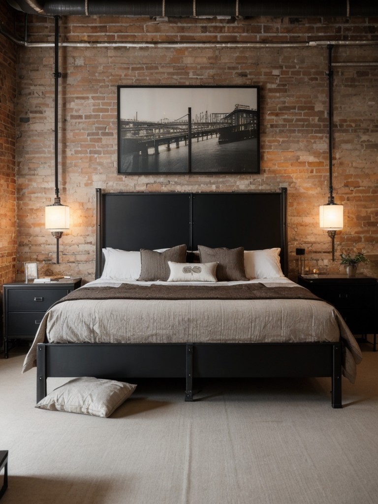 Sleek & Contemporary: Industrial-Inspired Bedroom Designs