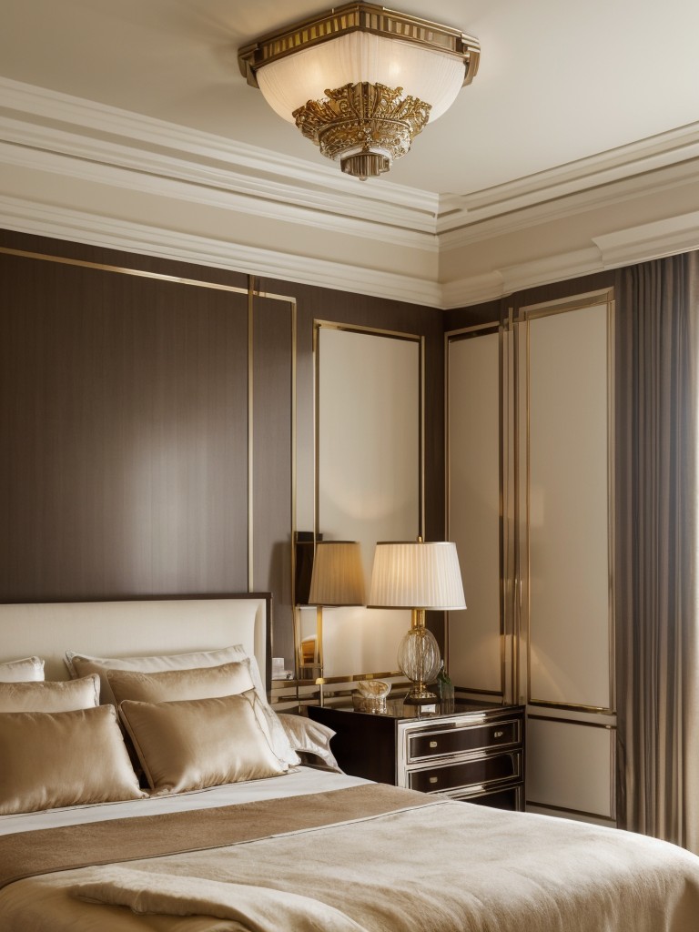 Stunning Art Deco Bedroom: Lighting Tips for a Luxe Look!