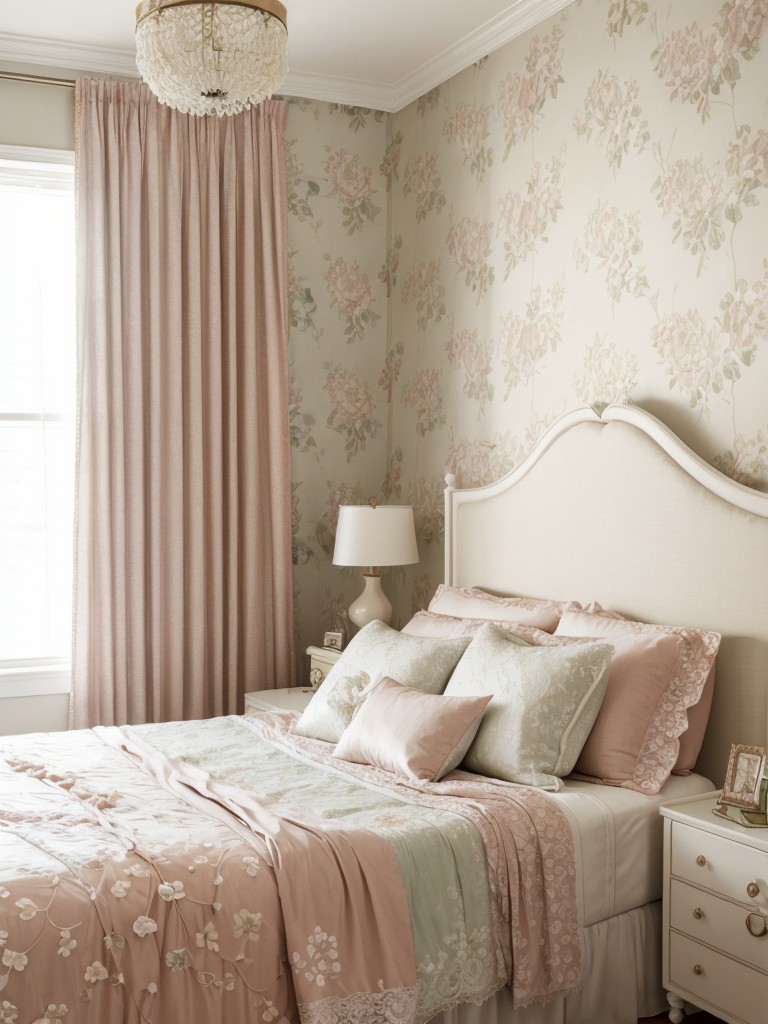 Whimsical and Feminine Art Deco Bedroom Inspiration