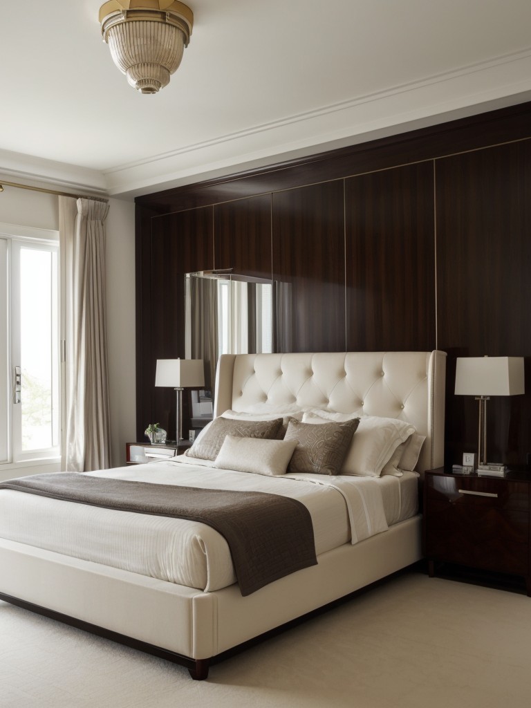 Sleek Art Deco Bedroom Inspiration: Stylish Tips for Your Apartment