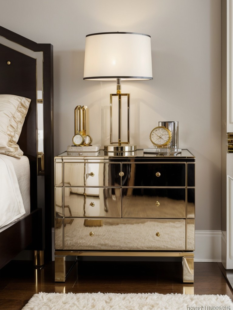 Stunning Art Deco Bedroom: Elevate Your Home with Metallic Finishes