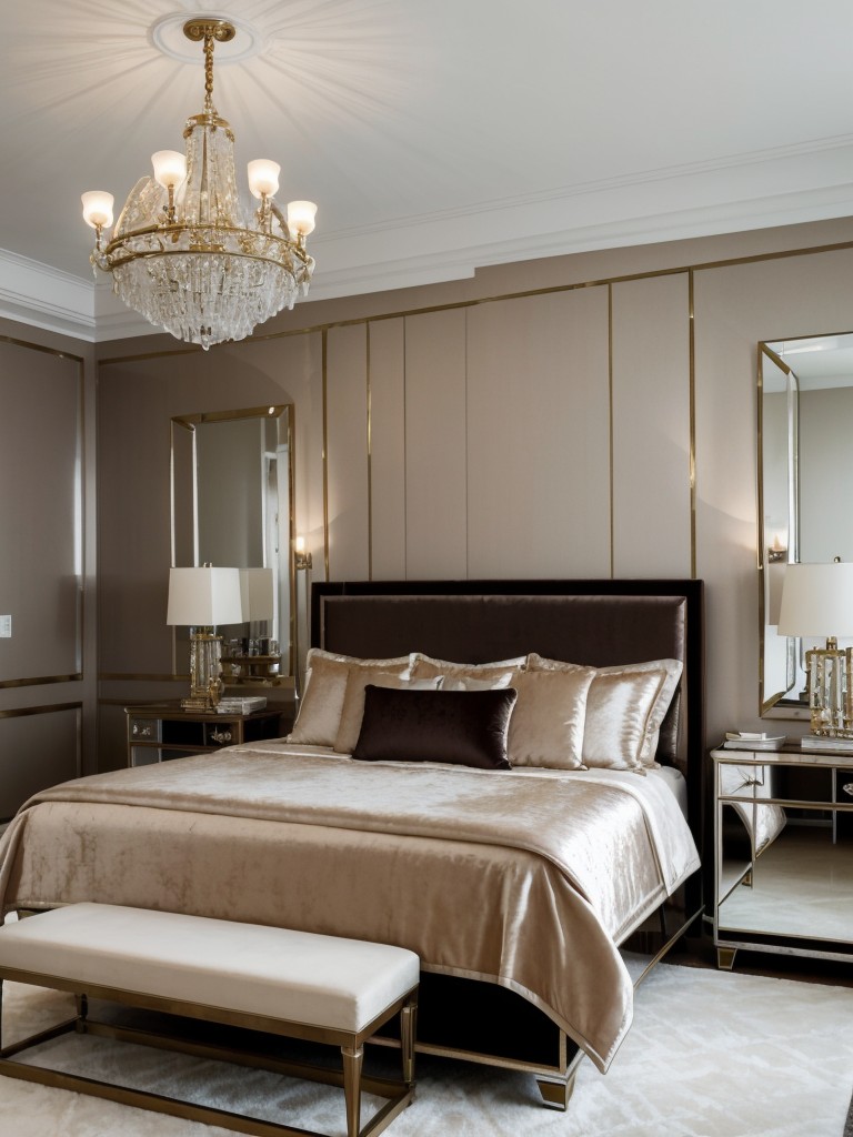 Art Deco Bedroom Inspiration: Glamorous and Chic Apartment Style!