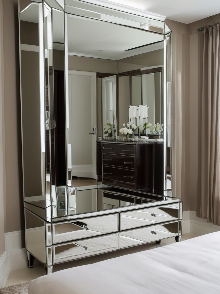 Mirrored Surfaces for Stylish & Spacious Apartments