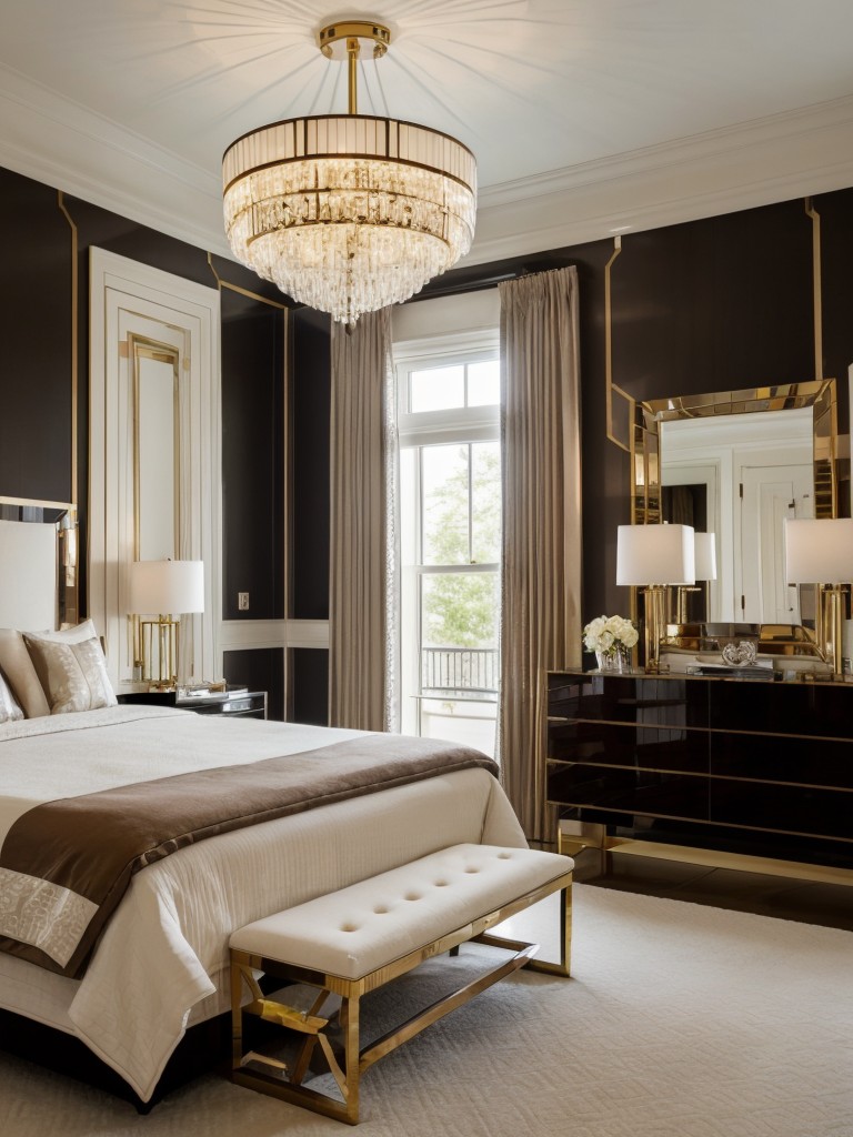 Statement Art Deco Bedroom: Glamorous Designs for Your Space