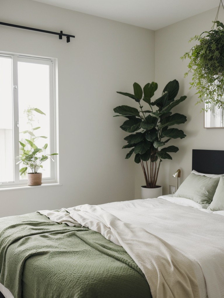 Transform Your Apartment into a Serene Oasis: Stylish Bedroom Decor Ideas with Greenery