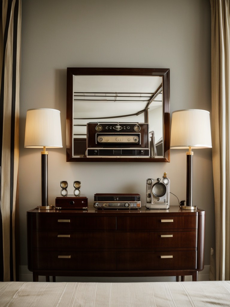 Stylish Art Deco Bedroom Decor: Retro-inspired Apartment Vibes!