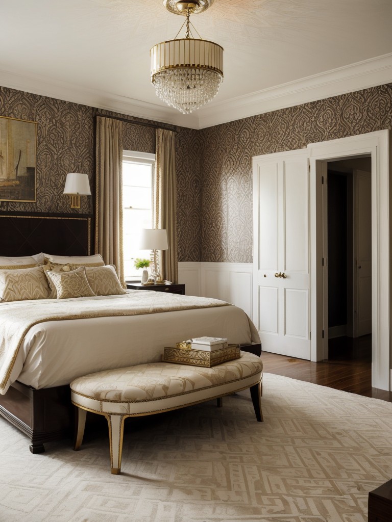 Art Deco Bedroom Bliss: Elevate Your Space with Glamorous Decor