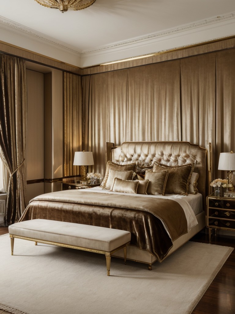 Glam up Your Bedroom with Art Deco Style!