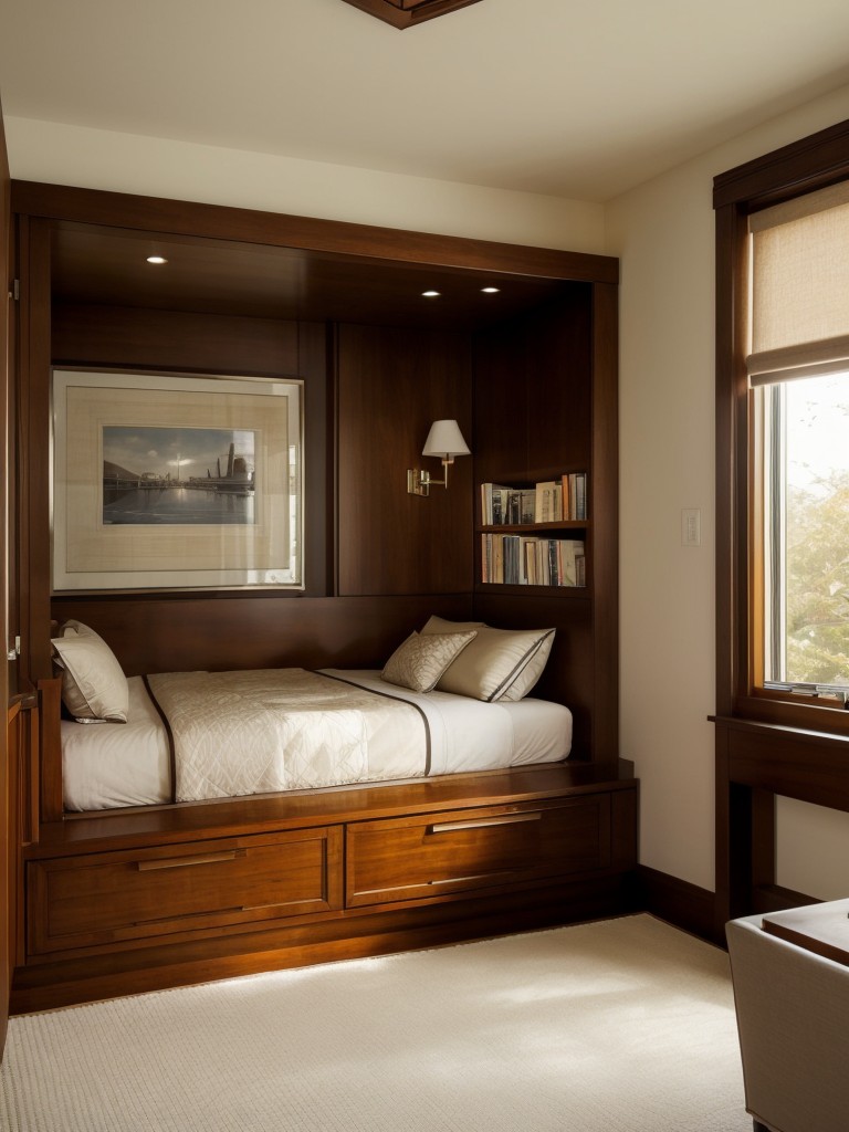 Art Deco Bedroom Bliss: Create a Cozy Reading Nook!