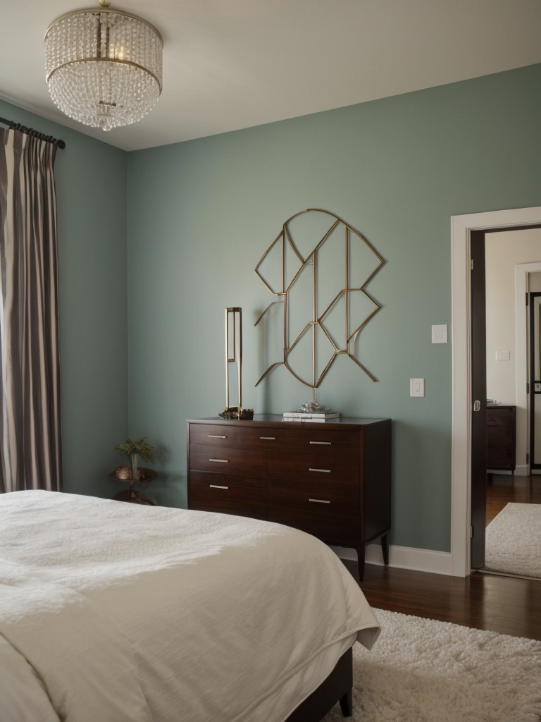 Apartment Vibes: Transform Your Bedroom with Art Deco Accents!