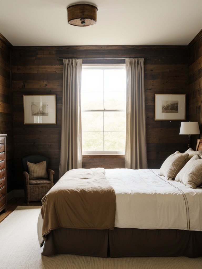 Stylish & Cozy: Rustic Farmhouse Apartment Bedroom Inspiration