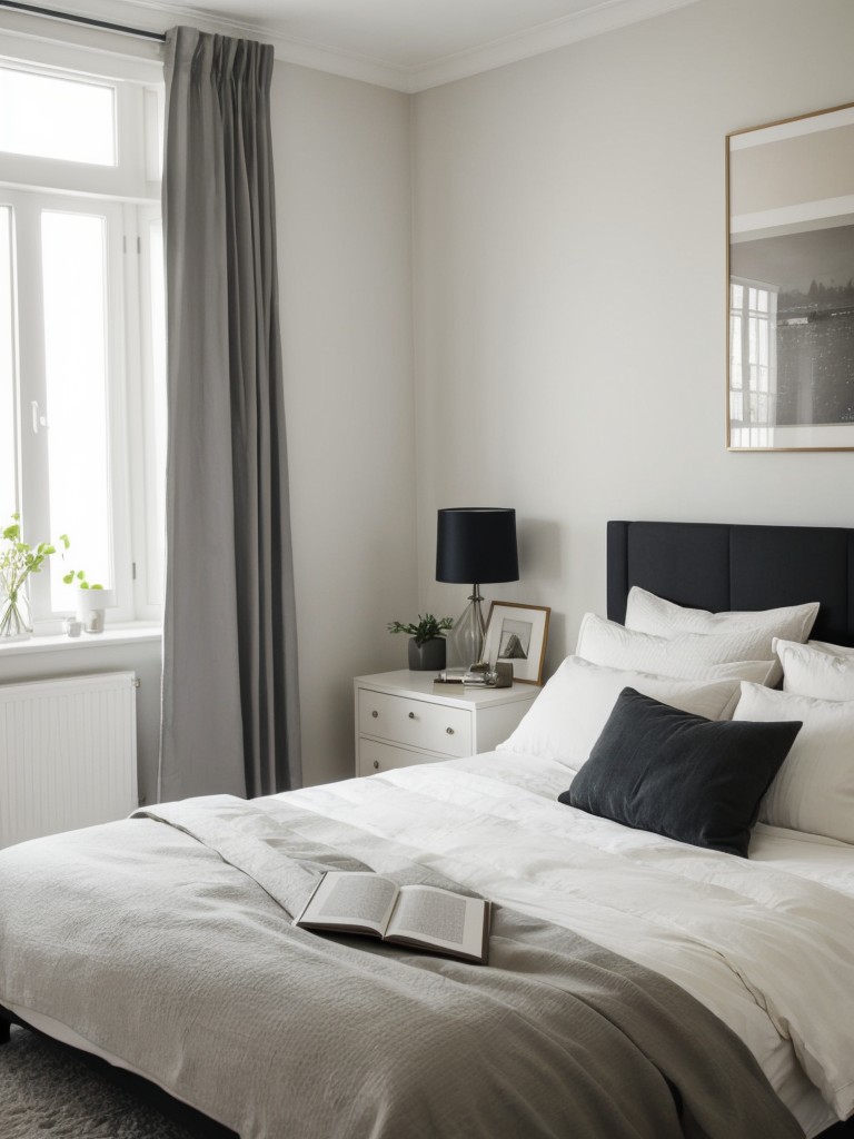 Art Deco Vibes + Scandinavian Simplicity for Your Apartment Bedroom