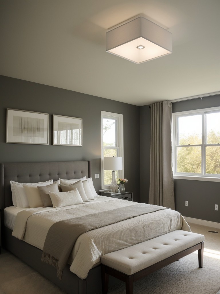 Create a Cozy Bedroom with Dimmable Lighting