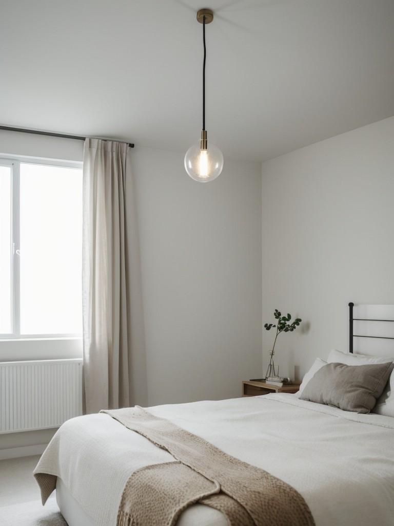 Modernize your apartment with chic minimalist lighting!