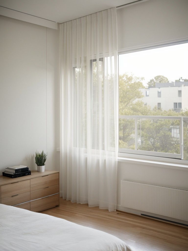 Light-filled apartment with sleek and modern bedrooms