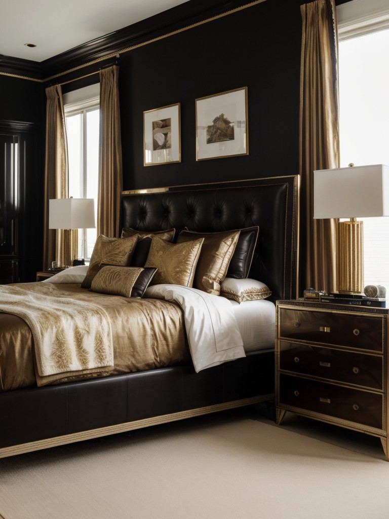 Masculine Retreat: Art Deco Bedroom Ideas