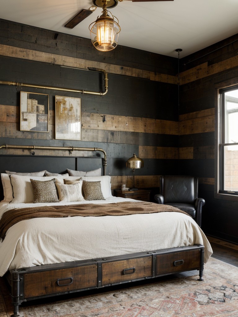 Urban Loft Vibes: Industrial Chic Bedroom Ideas