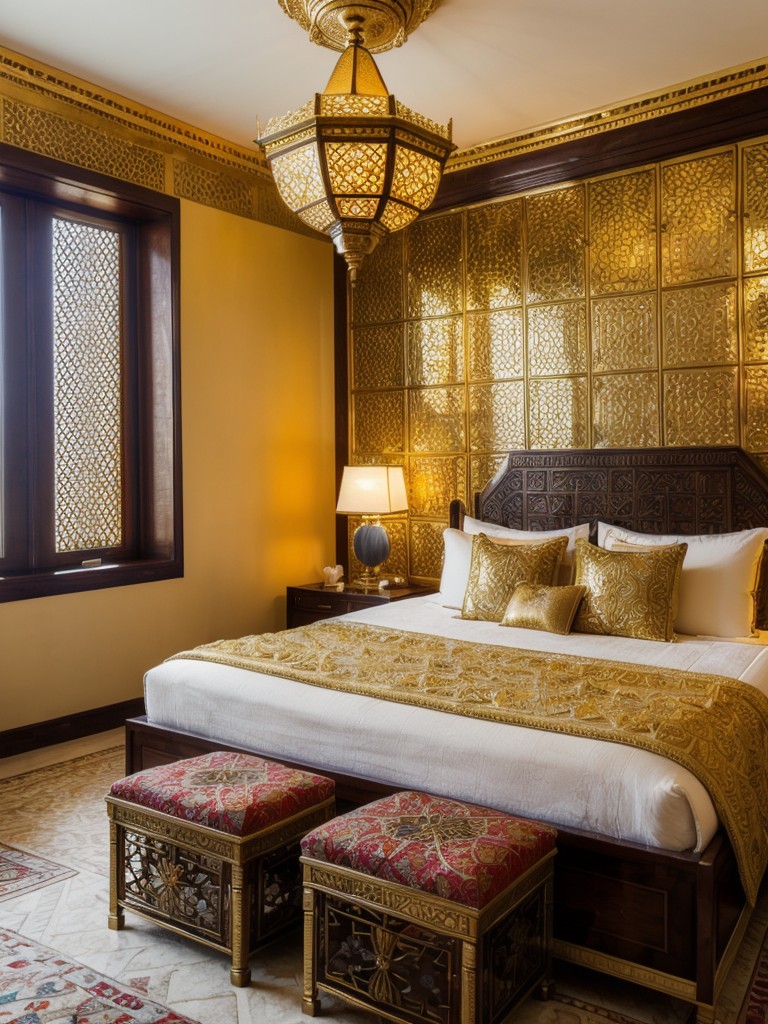 Majestic Moroccan Retreat: Inspiring Art Deco Bedroom Ideas