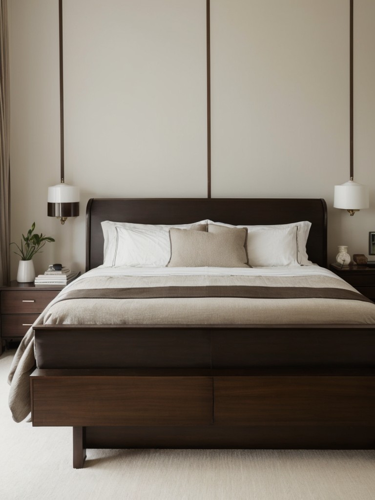 Vintage Art Deco Bedroom: Simple, Minimalistic, and Serene ?