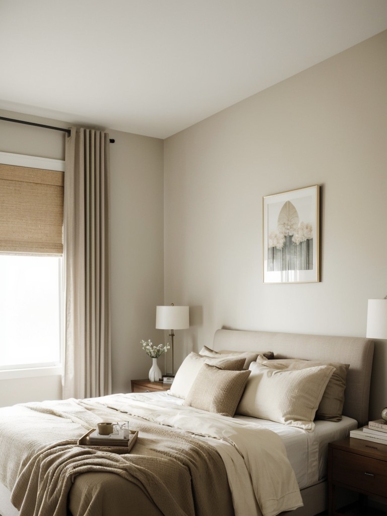 Art Deco Vibes: Create a Peaceful Zen Bedroom with Minimalist Decor