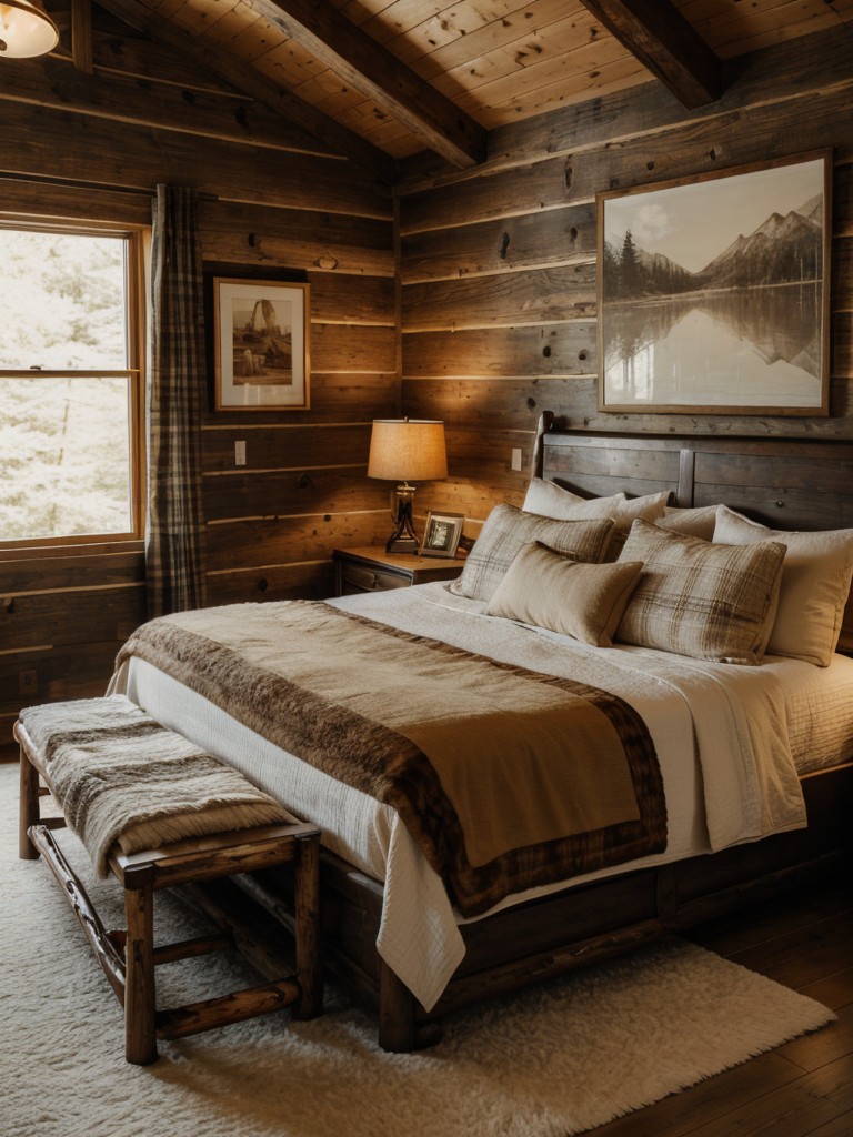 Cozy Cabin Vibes: Create a Rustic Retreat in Your Bedroom