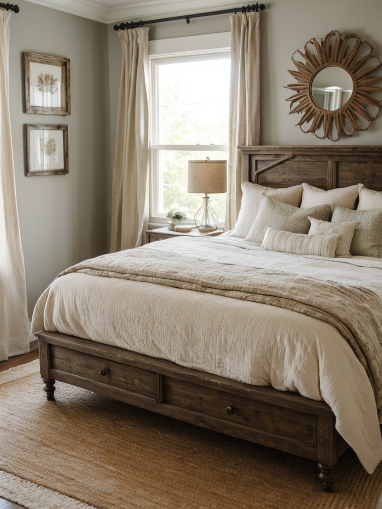 Chic Farmhouse Vibes: Rustic Decor Ideas for Your Bedroom