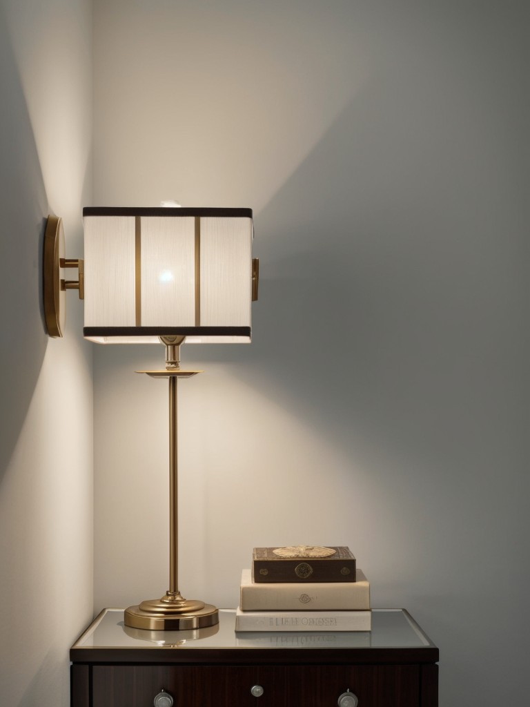 Art Deco Vibes: Elevate Your Apartment Ambiance with Dimmable Lighting!