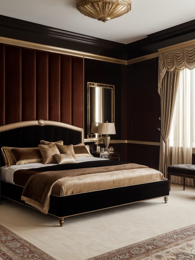 Art Deco Glam: Elevate Your Apartment with Velvet Luxury!