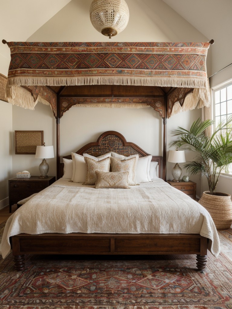 Create a Boho-Chic Oasis in your Apartment with Art Deco-Inspired Bedroom Decor