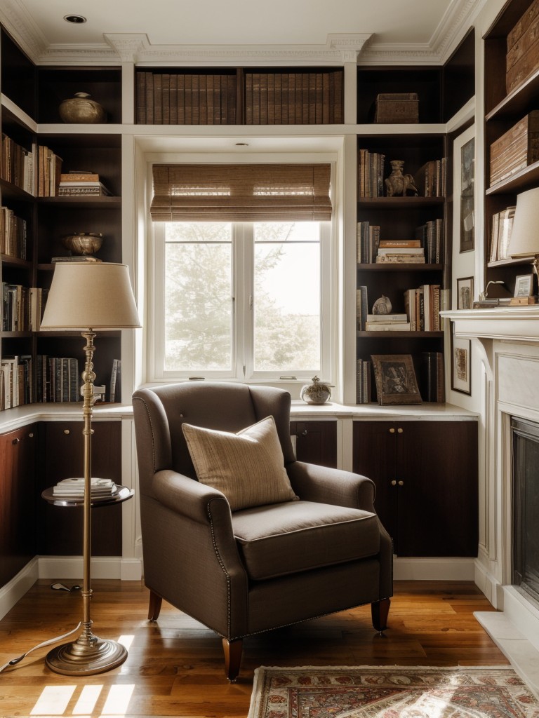 Create an Art Deco-Inspired Reading Nook for your Apartment!