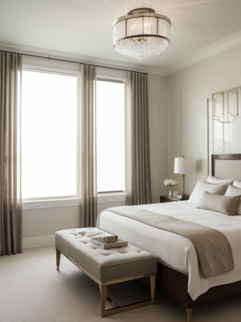 Art Deco-Inspired Bedroom: Elevate Your Space with Stunning Furniture & Dreamy Lighting