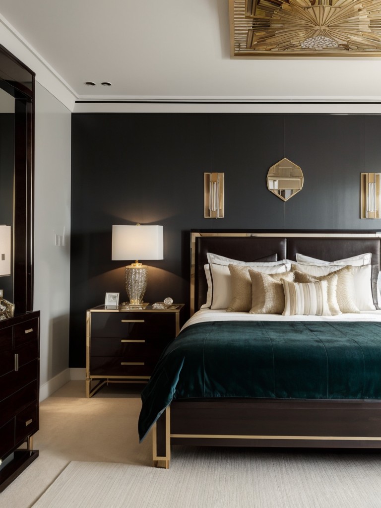 Art Deco-Inspired Bedroom: A Fusion of Classic and Contemporary Style