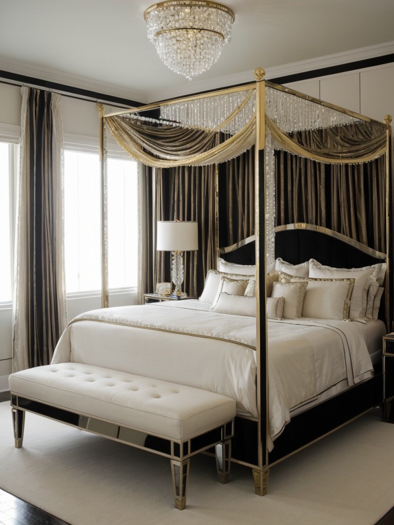 Create Glamorous Art Deco Vibes in Your Bedroom