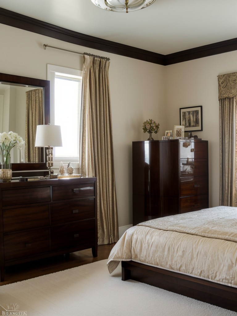 Art Deco Bedroom Design: Mix styles, showcase keepsakes!