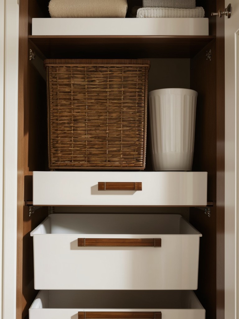 Maximize Apartment Storage: Under-bed bins, wardrobes, and shelves!