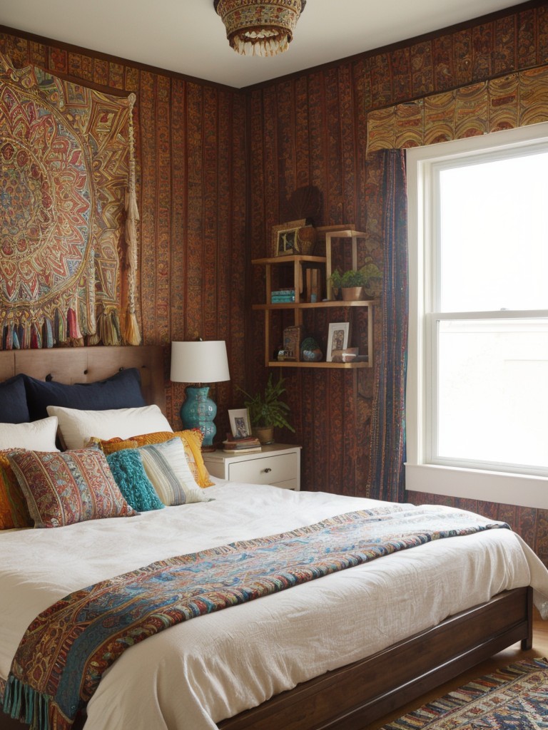 Boho Vibes: Colorful Apartment Bedroom Inspiration!